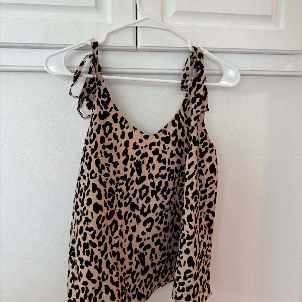 Leopard Print Women's Top